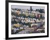 Typical Victorian Houses in San Francisco, California, USA-Gavin Hellier-Framed Photographic Print