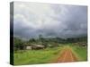 Typical Village in Western Cameroon, Africa-Julia Bayne-Stretched Canvas