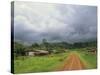 Typical Village in Western Cameroon, Africa-Julia Bayne-Stretched Canvas