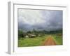 Typical Village in Western Cameroon, Africa-Julia Bayne-Framed Photographic Print