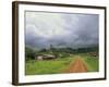 Typical Village in Western Cameroon, Africa-Julia Bayne-Framed Photographic Print