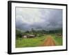 Typical Village in Western Cameroon, Africa-Julia Bayne-Framed Photographic Print