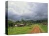 Typical Village in Western Cameroon, Africa-Julia Bayne-Stretched Canvas