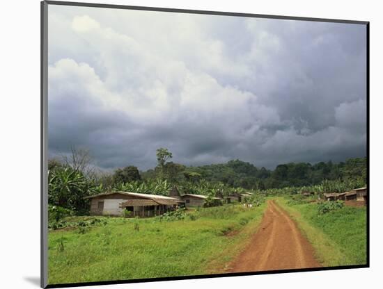 Typical Village in Western Cameroon, Africa-Julia Bayne-Mounted Photographic Print