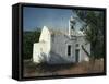 Typical Whitewashed Church Near Kritsa, Crete, Greek Islands, Greece, Europe-Short Michael-Framed Stretched Canvas