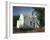 Typical Whitewashed Church Near Kritsa, Crete, Greek Islands, Greece, Europe-Short Michael-Framed Photographic Print