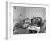 Typical Working Class Living Room Scene with Family, 11 July 1962-Michael Walters-Framed Photographic Print