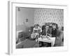 Typical Working Class Living Room Scene with Family, 11 July 1962-Michael Walters-Framed Photographic Print
