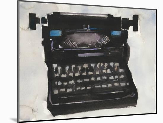 Typing II-Samuel Dixon-Mounted Art Print