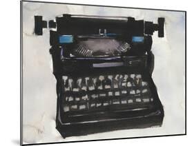 Typing II-Samuel Dixon-Mounted Art Print