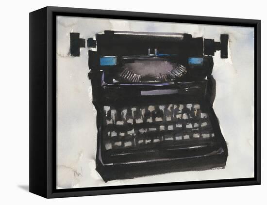 Typing II-Samuel Dixon-Framed Stretched Canvas