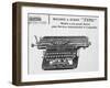 Typo, Typewriter Advertisement, 20th Century-null-Framed Giclee Print