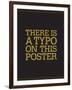 Typo-J.J. Brando-Framed Art Print
