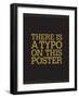 Typo-J.J. Brando-Framed Art Print