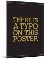 Typo-J.J. Brando-Mounted Art Print