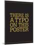 Typo-J.J. Brando-Mounted Art Print