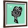 Typography Poster-TashaNatasha-Framed Art Print