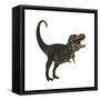 Tyrannosaurus Rex, a Large Predatory Beast of the Cretaceous Period-null-Framed Stretched Canvas