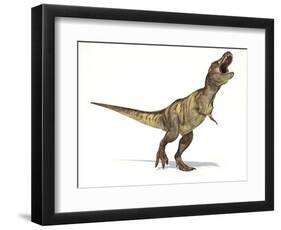 Tyrannosaurus Rex Dinosaur, Artwork-null-Framed Photographic Print