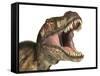 Tyrannosaurus Rex Dinosaur, Artwork-null-Framed Stretched Canvas