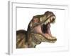 Tyrannosaurus Rex Dinosaur, Artwork-null-Framed Photographic Print