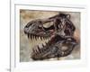 Tyrannosaurus Rex Dinosaur Skull-Stocktrek Images-Framed Art Print