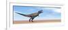 Tyrannosaurus Rex Dinosaur Standing in the Desert-null-Framed Premium Giclee Print