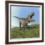 Tyrannosaurus Rex Dinosaur-null-Framed Art Print