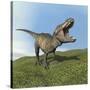 Tyrannosaurus Rex Dinosaur-null-Stretched Canvas