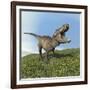 Tyrannosaurus Rex Dinosaur-null-Framed Art Print