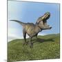 Tyrannosaurus Rex Dinosaur-null-Mounted Art Print