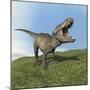 Tyrannosaurus Rex Dinosaur-null-Mounted Art Print