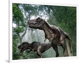 Tyrannosaurus Rex Dinosaurs-Jose Antonio-Framed Photographic Print