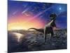 Tyrannosaurus Rex Fleeing From An Asteroid Strike-Chris Butler-Mounted Photographic Print