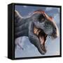 Tyrannosaurus Rex Head-null-Framed Stretched Canvas