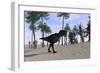 Tyrannosaurus Rex Hunting for its Next Meal-null-Framed Premium Giclee Print