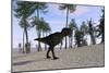 Tyrannosaurus Rex Hunting for its Next Meal-null-Mounted Premium Giclee Print