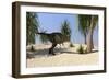 Tyrannosaurus Rex Hunting for its Next Meal-null-Framed Art Print