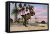 Tyrannosaurus Rex Hunting for its Next Meal-null-Framed Stretched Canvas