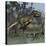 Tyrannosaurus Rex Hunting in Prehistoric Wetlands-Stocktrek Images-Stretched Canvas