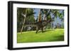 Tyrannosaurus Rex in a Grassy Field-null-Framed Art Print