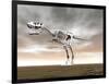 Tyrannosaurus Rex Skeleton-null-Framed Art Print