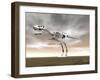 Tyrannosaurus Rex Skeleton-null-Framed Art Print