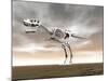 Tyrannosaurus Rex Skeleton-null-Mounted Art Print