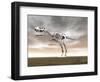 Tyrannosaurus Rex Skeleton-null-Framed Art Print