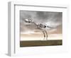 Tyrannosaurus Rex Skeleton-null-Framed Art Print