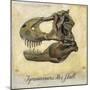 Tyrannosaurus Rex Skull-Daniel Patrick Kessler-Mounted Giclee Print