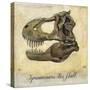 Tyrannosaurus Rex Skull-Daniel Patrick Kessler-Stretched Canvas