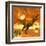 Tyrannosaurus Rex Struggles to Escape from a Meteorite Crash-null-Framed Art Print