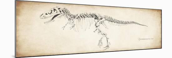 Tyrannosaurus Rex-null-Mounted Giclee Print